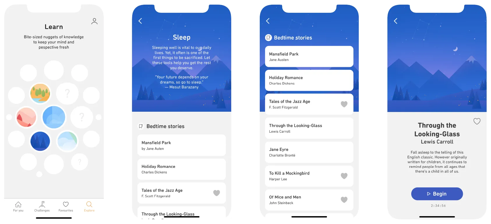 Daybrake navigation flow final design